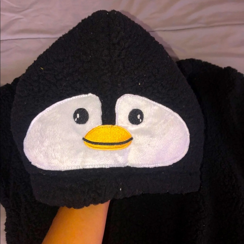 Penguin bathrobe
